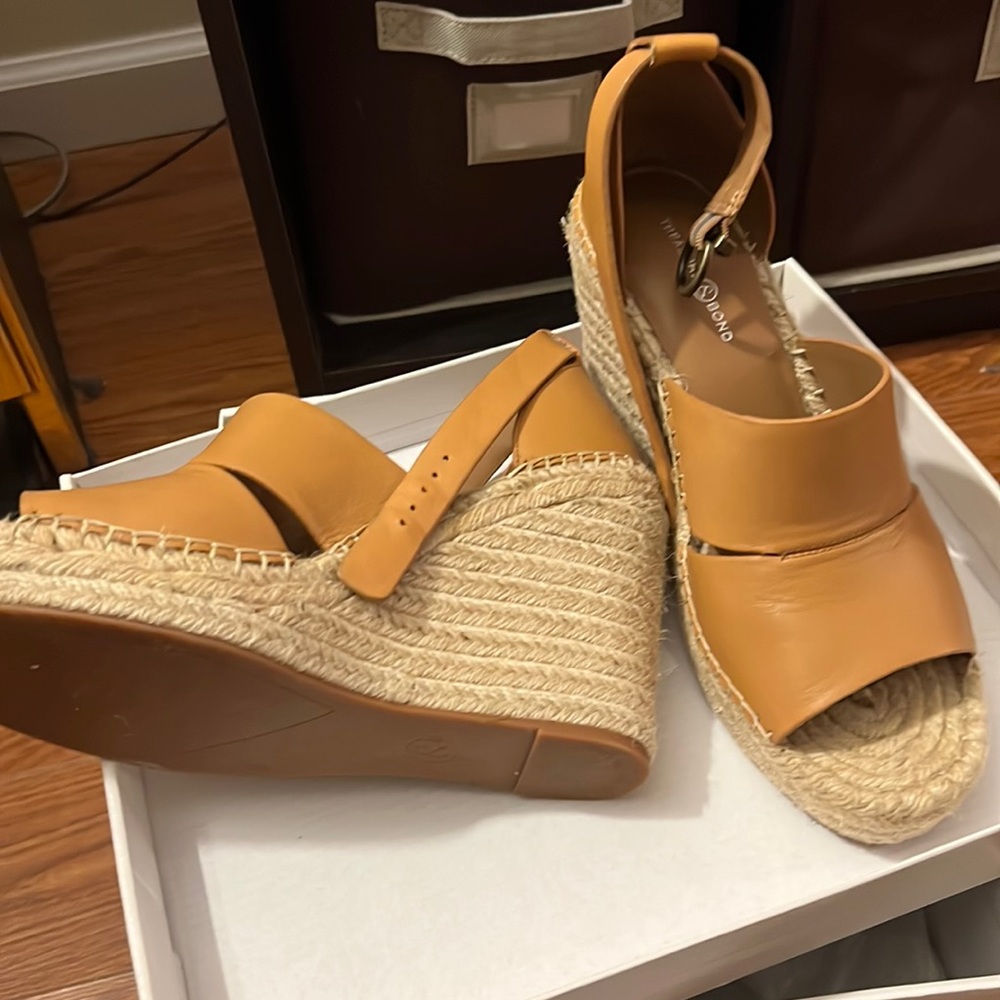 Treasure & Bond Sannibel Wedge strap sandals